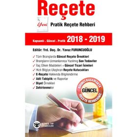 Reçete Yeni Pratik Reçete Rehberi 2018-2019 - Yavuz Furuncuoğlu