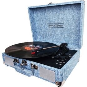 Recordmaster St14012 Özel Dokulu Bluetooth Özellikli Retro Pikap