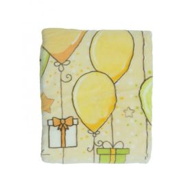 Recos Süpersoft Balon Desenli Bebek Battaniyesi