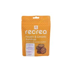 Recrea 60 gr Glutensiz Fındıklı Limonlu Kurabiye