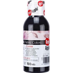 Red Apple 100 ml Siyah Kumaş Boyası