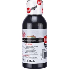 Red Apple 100 ml Siyah Kumaş Boyası