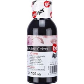 Red Apple 100 ml Siyah Kumaş Boyası