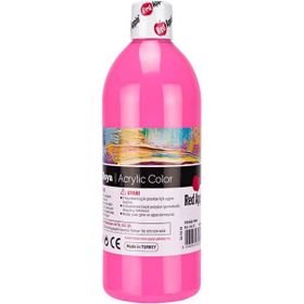 Red Apple 500 ml Neon Pembe Akrilik Boya