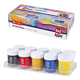 Red Apple RA103-10 10x25 ml Akrilik Boya