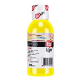 Red Apple RA110-11 Sarı 100 gr Akrilik Boya
