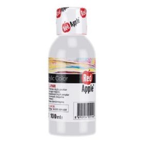 Red Apple RA110-15 Beyaz 100 gr Akrilik Boya