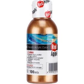 Red Apple RA110-39 Bakır 100 gr Metalik Yaldız Akrilik Boya