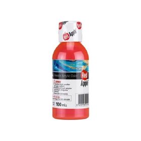 Red Apple RA110-72 Kırmızı 100 gr Metalik Akrilik Boya