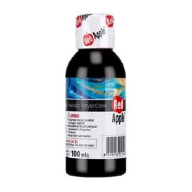Red Apple RA110-76 Siyah 100 gr Metalik Akrilik Boya