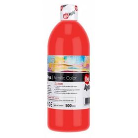 Red Apple RA150-12 Kırmızı 500 gr Akrilik Boya
