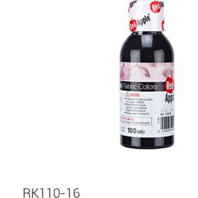 Red Apple RK110-16 Siyah 100 gr Kumaş Boyası