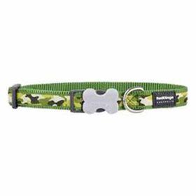 Red Dingo 15 mm Kamuflaj Yeşil Köpek Boyun Tasması