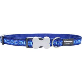 Red Dingo 20 mm Cosmos Desenli Lacivert Köpek Boyun Tasması