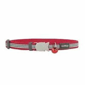 Red Dingo Kırmızı 12 mm Fang It Desenli Kedi Boyun Tasması