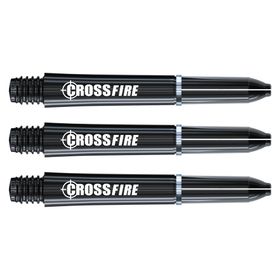 Red Dragon C177 Crossfire Carbon Orta Siyah Dart Şaft Seti