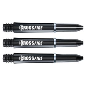 Red Dragon C177 Crossfire Carbon Orta Siyah Dart Şaft Seti