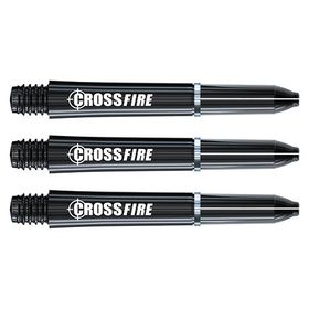Red Dragon C177 Crossfire Carbon Orta Siyah Dart Şaft Seti