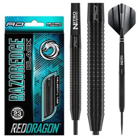 Red Dragon Razor Edge Black 23 G Dart Oku Seti