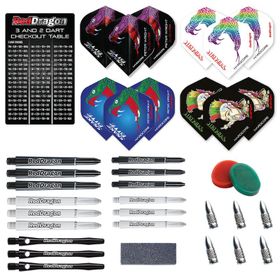 Red Dragon X0115 Peter Wright Snakebite Dart Aksesuar Seti