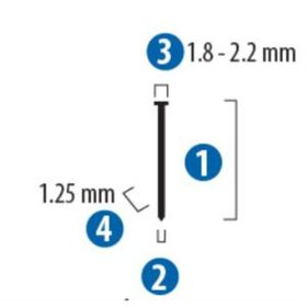 Red Hit F10 Zımba Çivisi