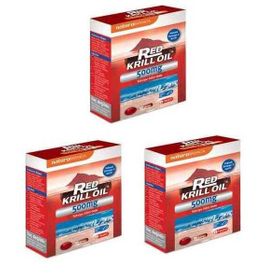Red Krill Oil Omega-3 3x30 Kapsül Balık Yağı