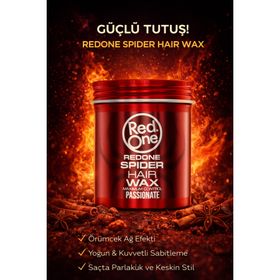 Red One Spider Hair Kırmızı 100 ml Saç Şekillendirici Wax