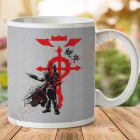 Red Sun Full Metal Alchemist Edward Baskılı Kupa