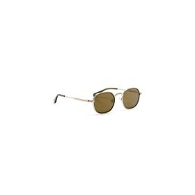 Redberry Bahma C4 49 Oval Gold Metal Unisex Güneş Gözlüğü