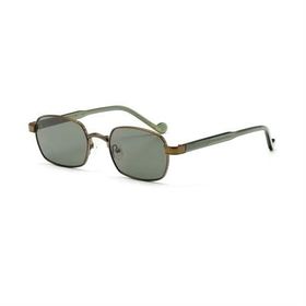 Redberry Java C4 52 Dikdörtgen Bronz Metal Unisex Güneş Gözlüğü