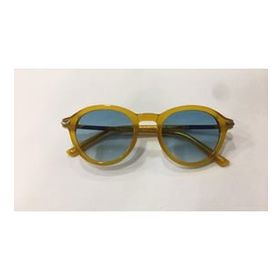 Redberry Trieste C2 49 Unisex Oval Sarı Kemik Güneş Gözlüğü