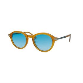 Redberry Trieste C2 49 Unisex Oval Sarı Kemik Güneş Gözlüğü