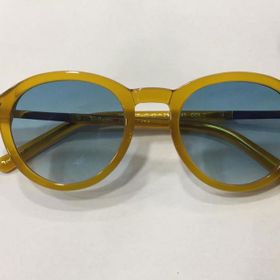 Redberry Trieste C2 49 Unisex Oval Sarı Kemik Güneş Gözlüğü
