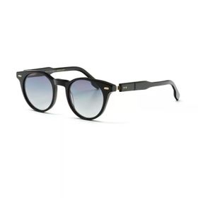 Redberry Vancouver C1 48 Oval Siyah Kemik Unisex Güneş Gözlüğü