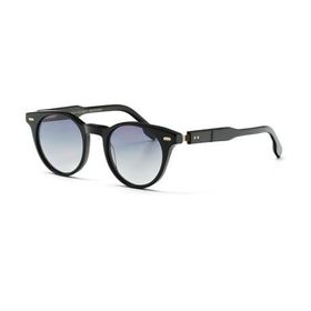 Redberry Vancouver C1 48 Oval Siyah Kemik Unisex Güneş Gözlüğü