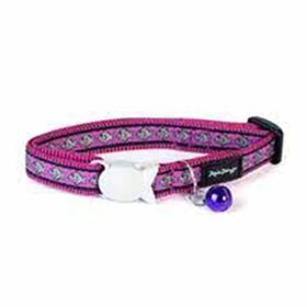 Reddingo Breezy Love Desenli 12 mm Mor Kedi Boyun Tasması