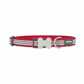 Reddingo Fang It Desenli Kırmızı 12mm Kedi Boyun Tasması