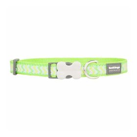 Reddingo Fosforlu Ziggy Desenli Lime 15 mm Köpek Boyun Tasması