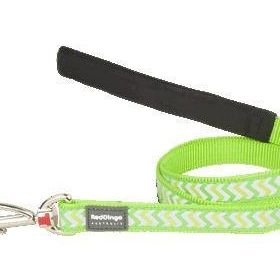Reddingo Fosforlu Ziggy Desenli Lime 15 mm Köpek Boyun Tasması