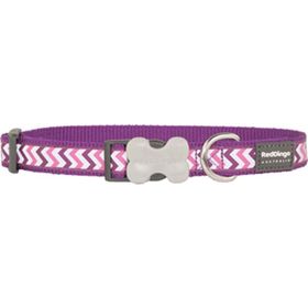 Reddingo Fosforlu Ziggy Mor 12 mm Köpek Boyun Tasması