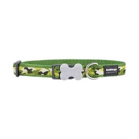 Reddingo Kamuflaj Yeşil 15 mm 24-36 cm Köpek Boyun Tasması