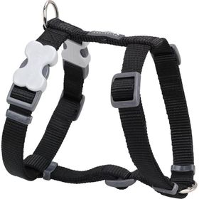 Reddingo Klasik Siyah 12 mm Kedi Göğüs Tasması
