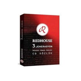 REDHOUSE 3. JENERASYON İNGİLİZCE -TÜRKÇE -İNGİLİZCE CD SÖZLÜK - KOLEKTIF
