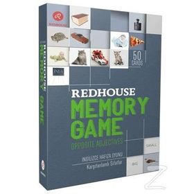 Redhouse Memory Game-Opposite Adjectives Kutulu - Turgay Bayındır