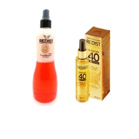 Redist 400 ml Fön Suyu Argan Yağlı+40 Bitki 150 ml Saç Bakım Yağı