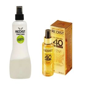 Redist 400 ml Fön Suyu Keratin+40 Bitki 150 ml Saç Bakım Yağı