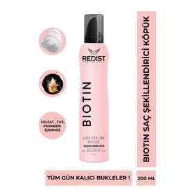 Redist Biotin 200 ml Saç Şekillendirici Köpük