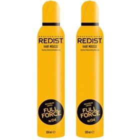 Redist Full Force 300 ml 2 Adet Saç Köpüğü