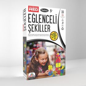 Redka 055019 200 Adet Eğlenceli Şekiller Puzzle