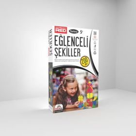 Redka 055019 200 Adet Eğlenceli Şekiller Puzzle